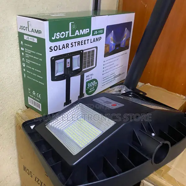 3 Heads JSOT Solar Light 300Watts High-Power Foldable Outdoor Lighting