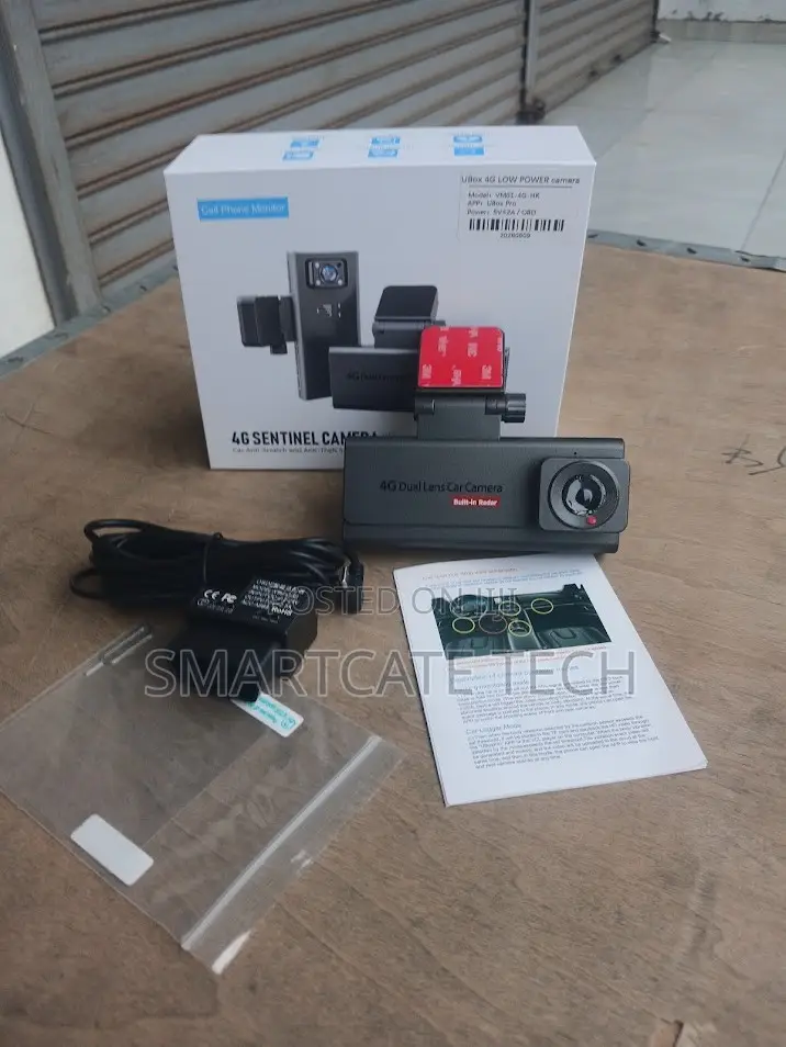 4G Dual Lens Car Camera – GPS, WiFi & 24H Parking Monitoring
