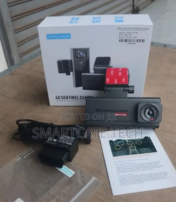 4G Dual Lens Car Camera – GPS, WiFi & 24H Parking Monitoring