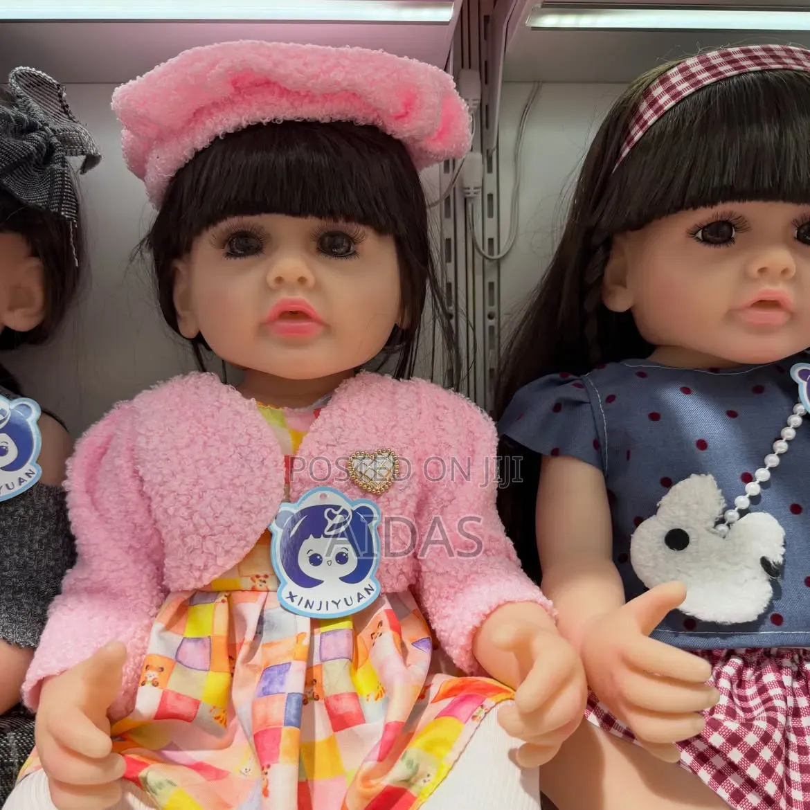 55CM Soft Silicone Reborn Baby Girl Doll Toy Lifelike Princess Toddler