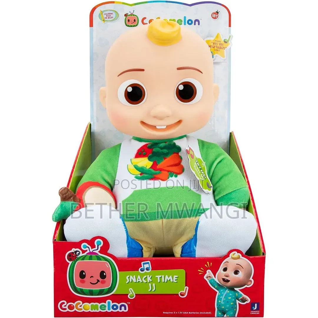 Cocomelon Plush Doll - Roto Snack Time Jj in Kenya
