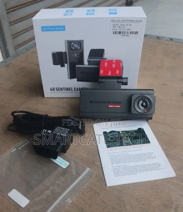 4G Dual Camera Car DVR – HD Recording, GPS & Night Vision