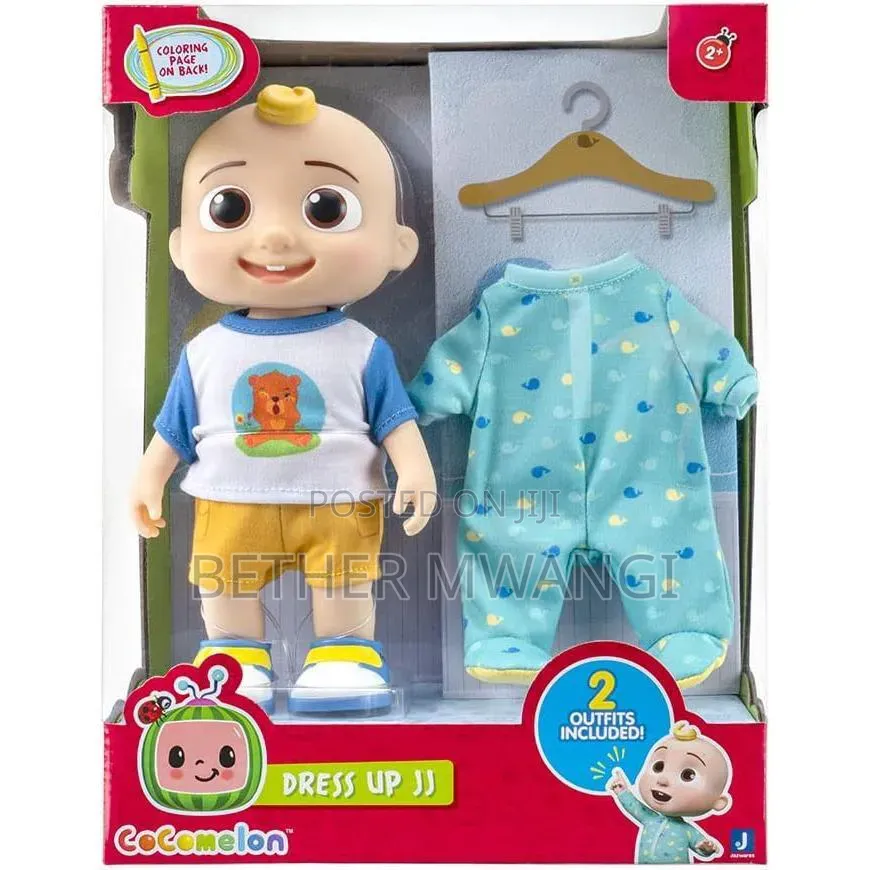 Cocomelon Doll Roto Dress Up Jj Value 9 Inches