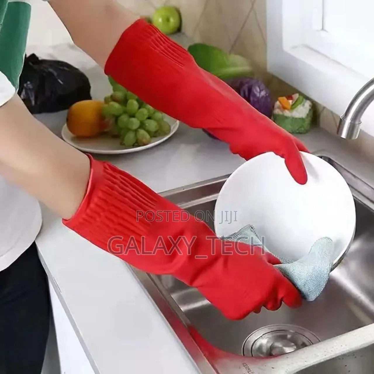 Rubber Cleaning Gloves