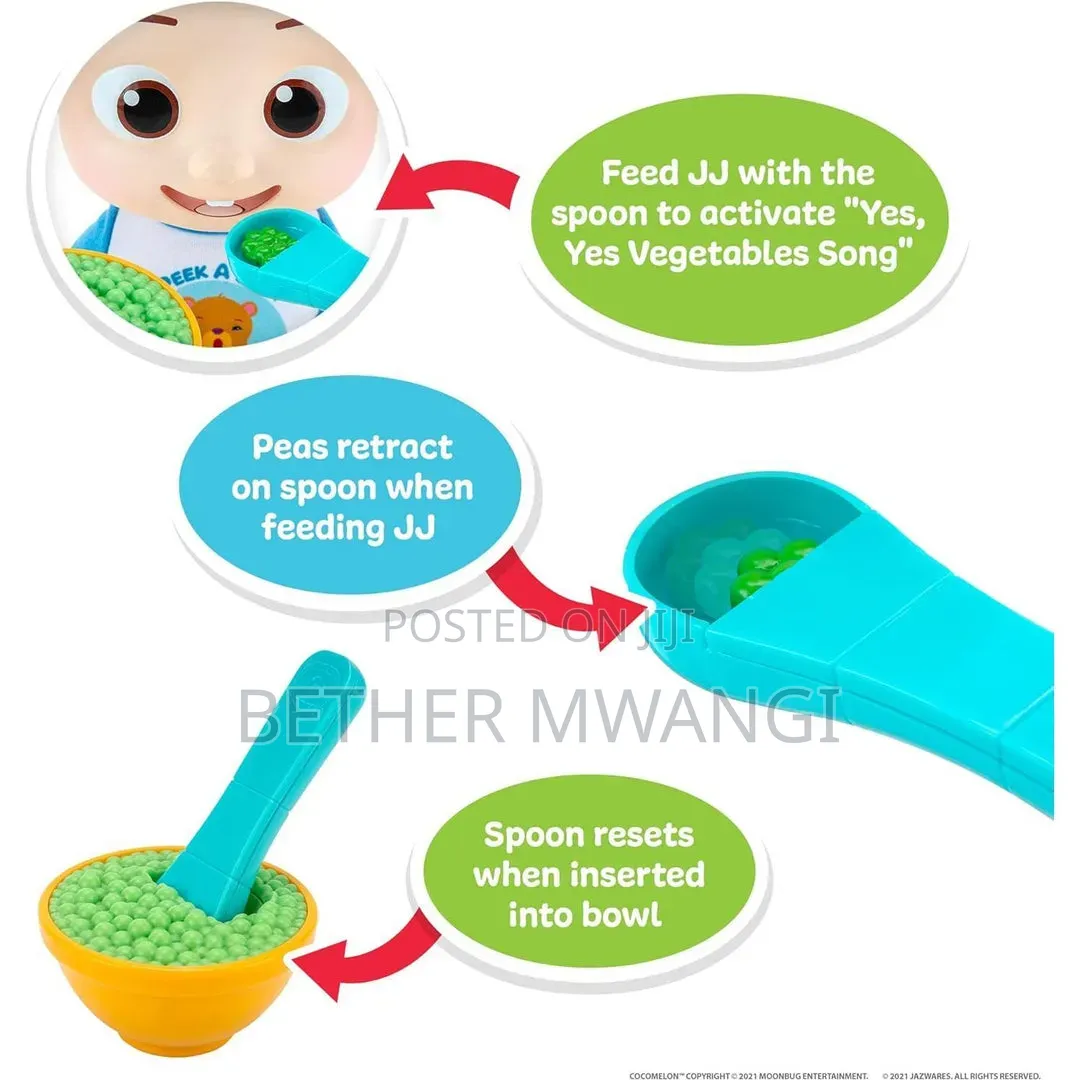 Cocomelon Doll Roto DLX Interactive Jj