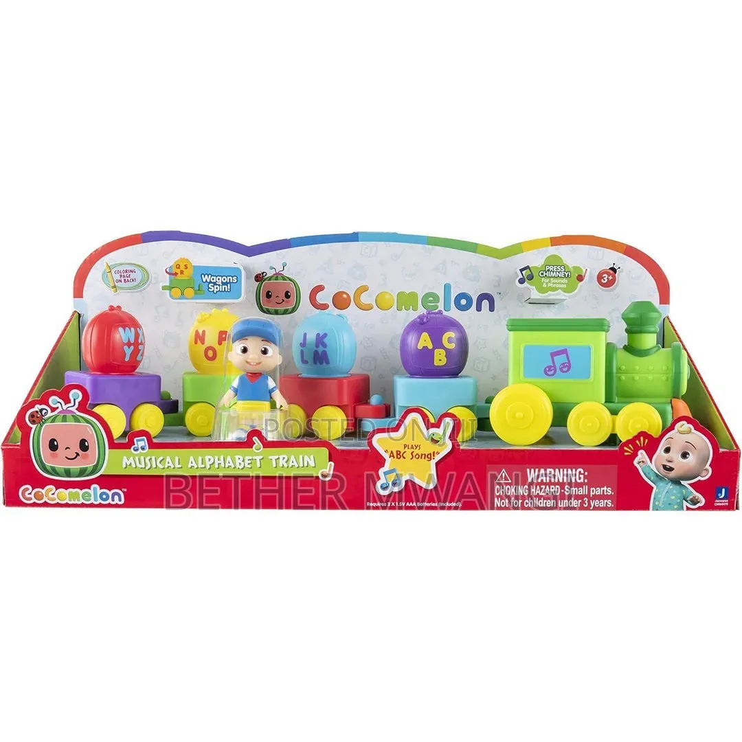 Cocomelon Deluxe Vehicle Alphabet Train
