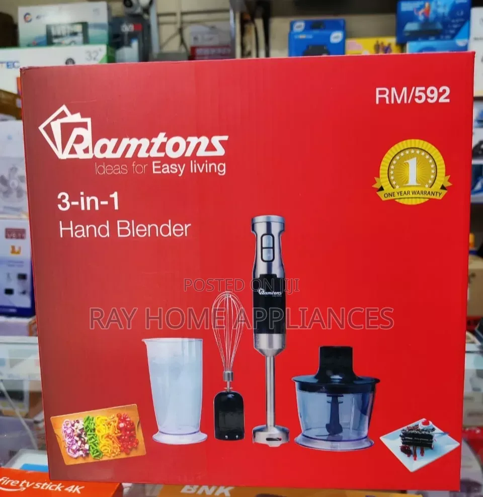 3in1 Hand Blender Ramtons RM592