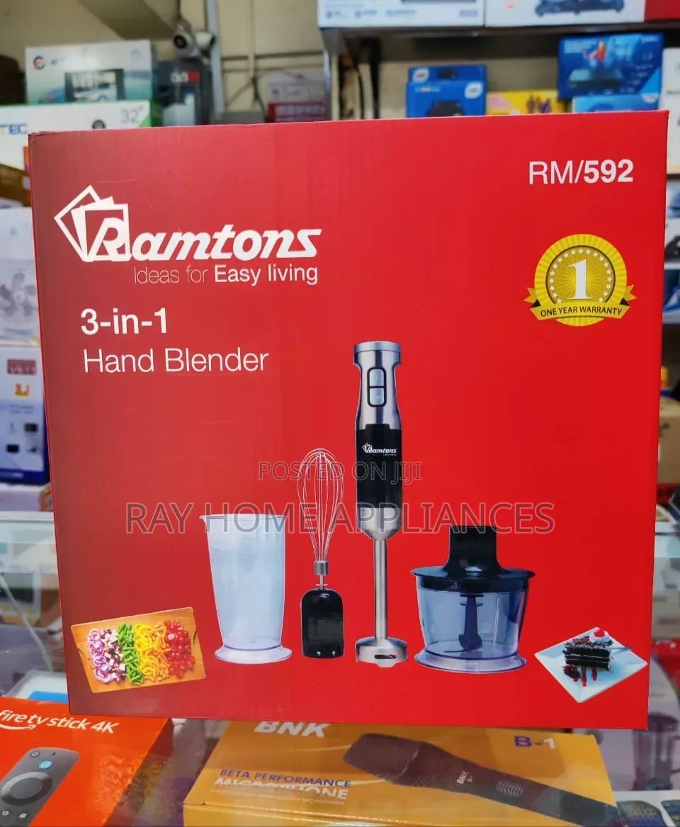 3in1 Hand Blender Ramtons RM592
