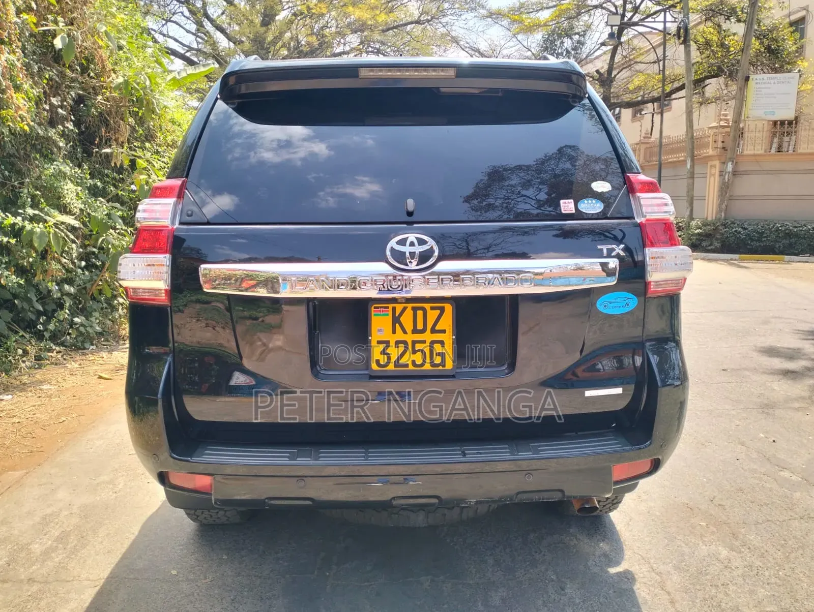 Toyota Land Cruiser Prado 2012 Matt Black
