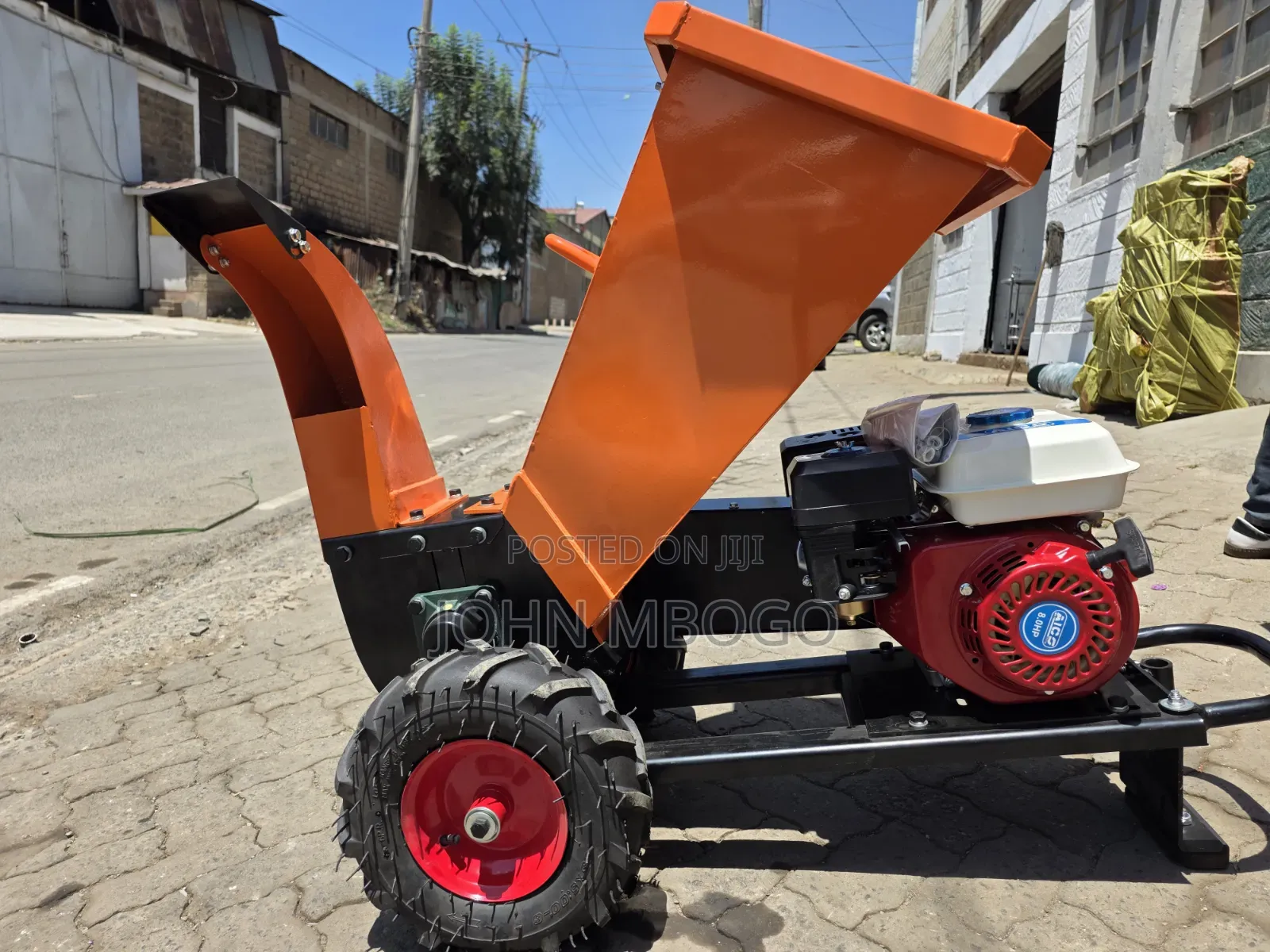 Gasoline Wood Chipper