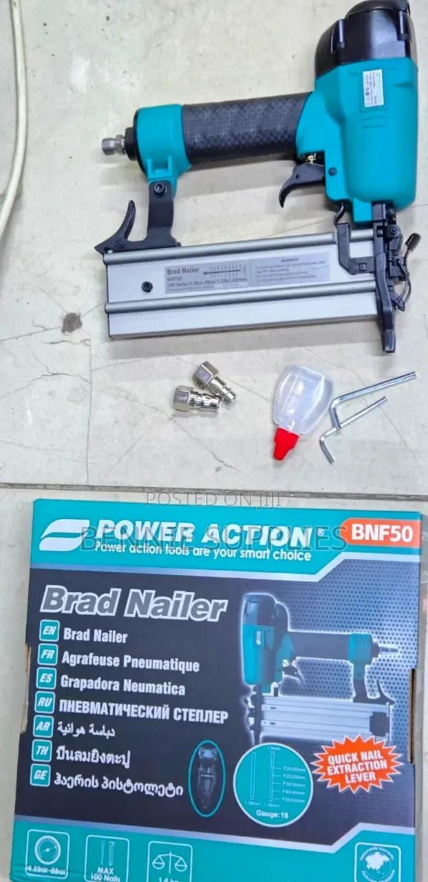 50mm Power Action Nail Air Gun