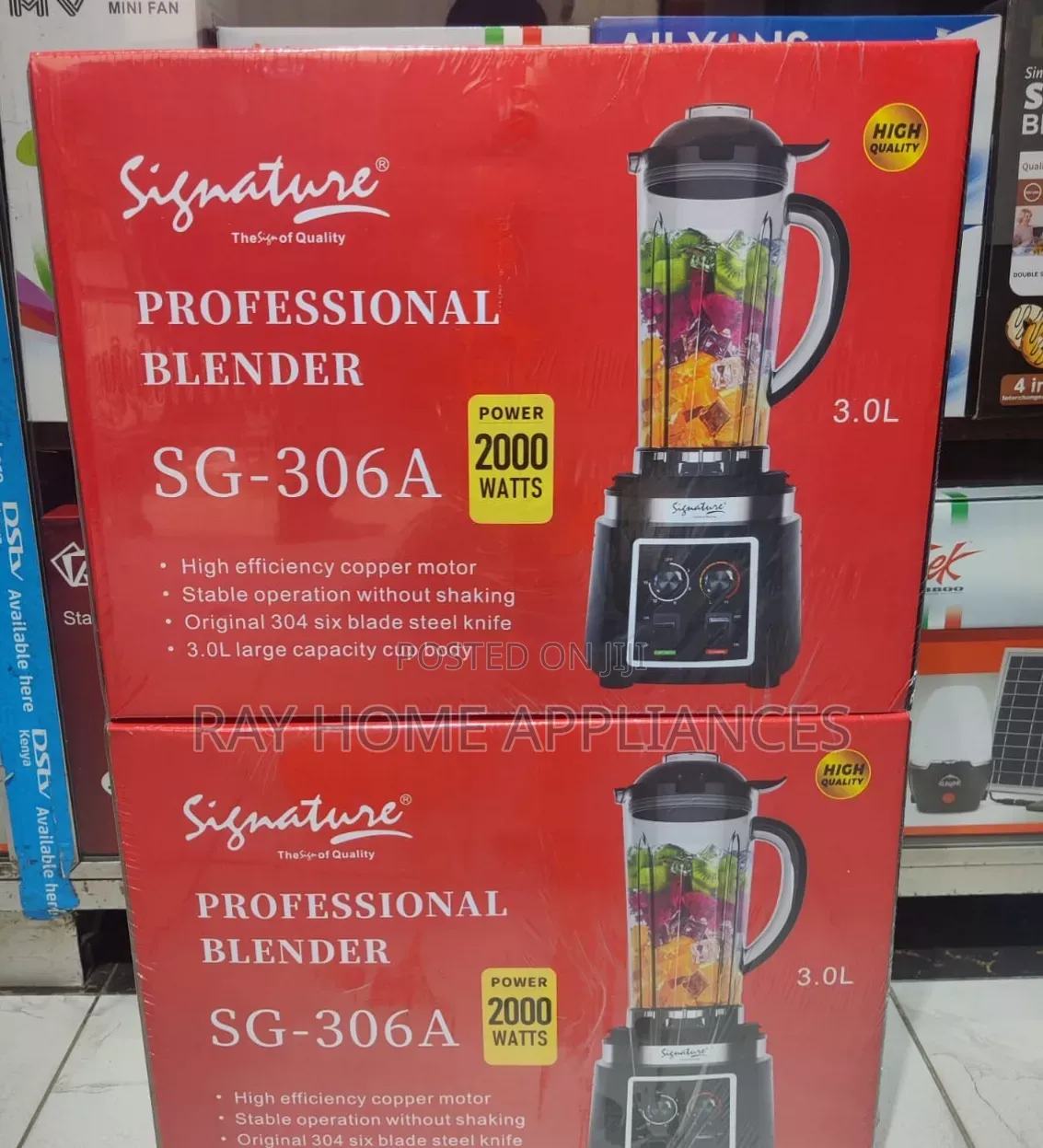 Signature Commercial Blender 3Litres SG 306A 2000W