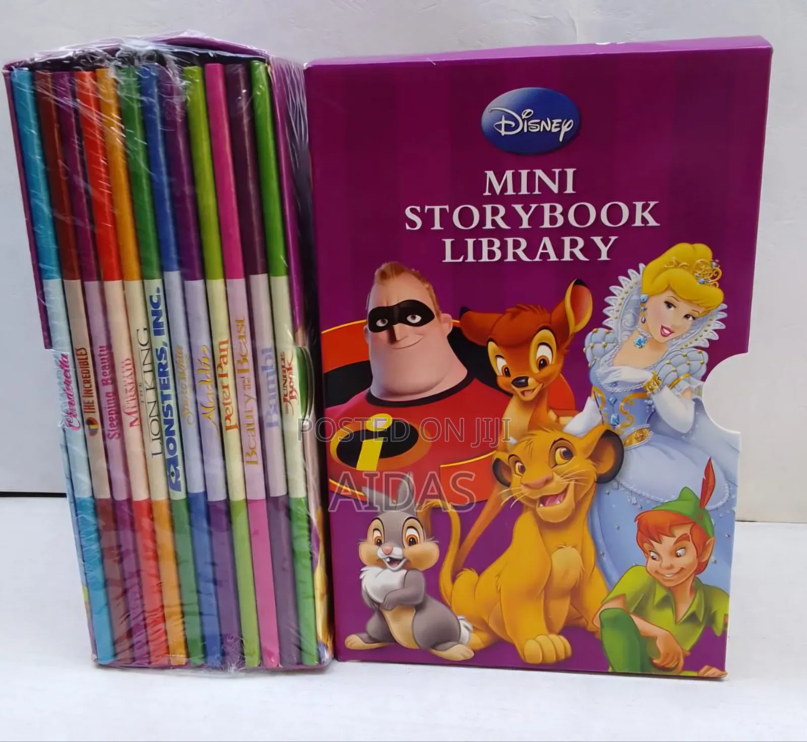 A Set of 12 Disney Mini Storybook