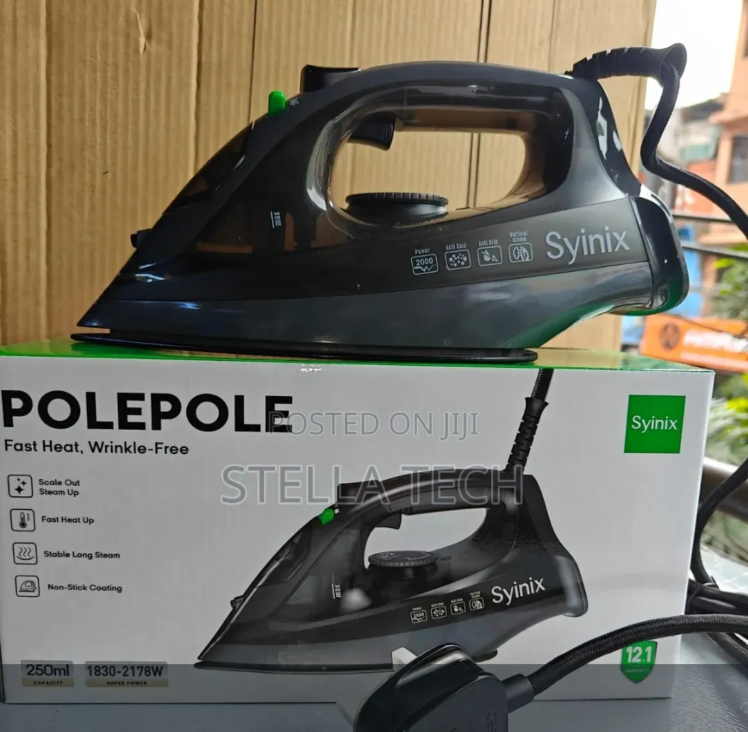 Polepole Syinix Steam Iron Box