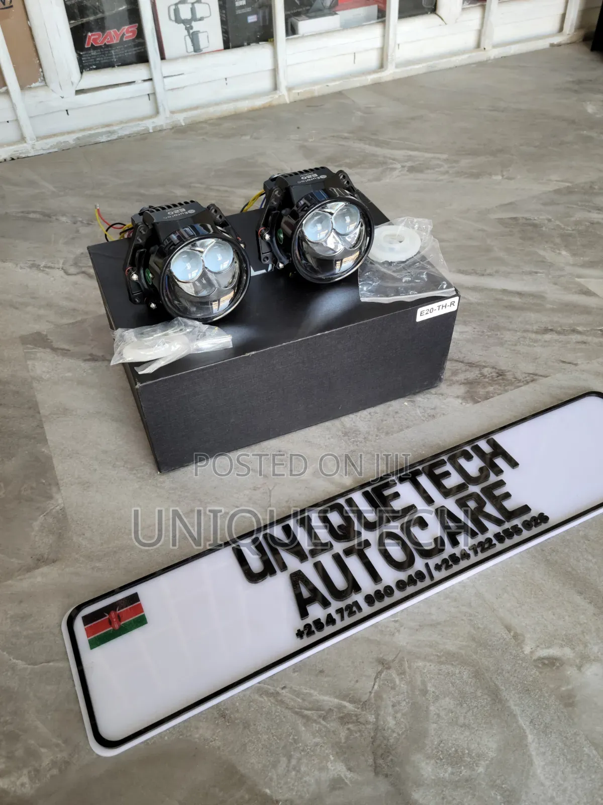 3 Inch Car Dual Laser Bi LED Headlight Projectors