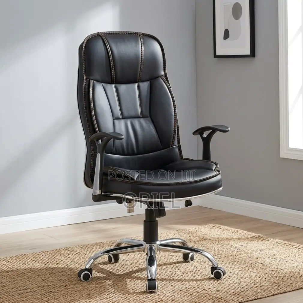 Office Chair : Generic Orthopedic Office Leather Chair
