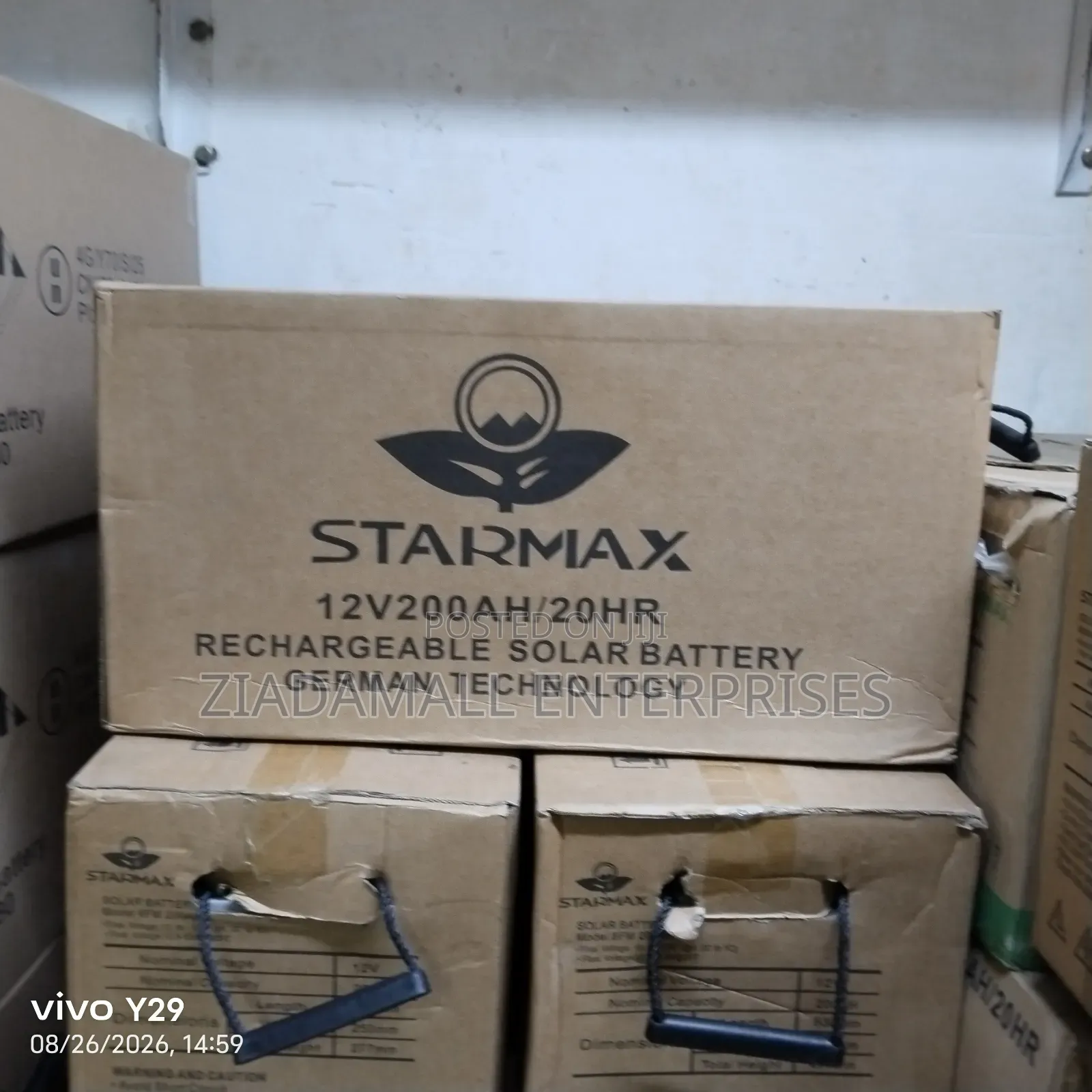 150Ah Solarmax Rechargeable Battery