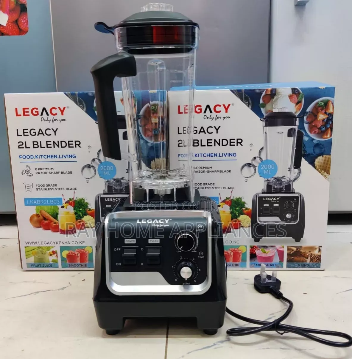 2litres Jug Legacy Commercial Blender B03
