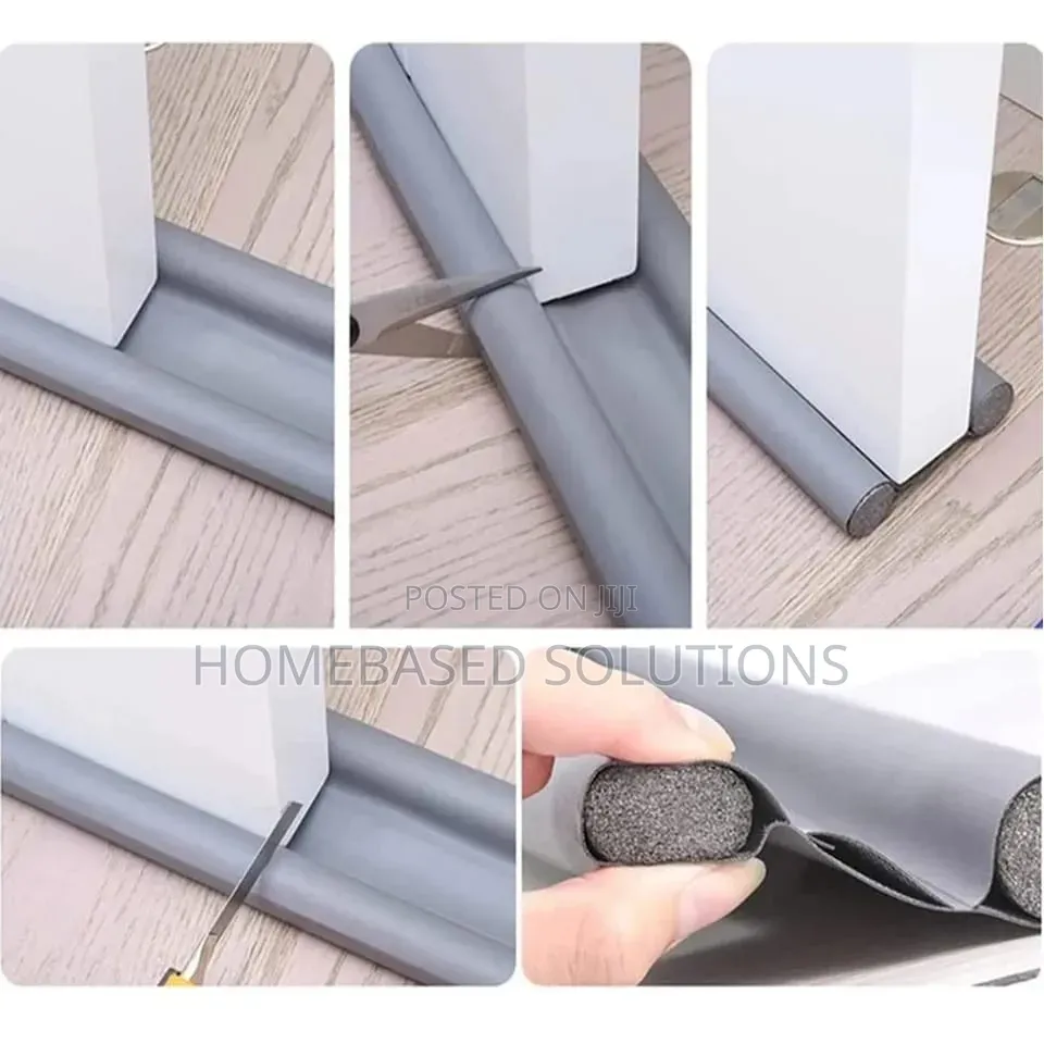 Bottom Door Sealer Strip Colours: Black , Brown and Grey Length: 1M