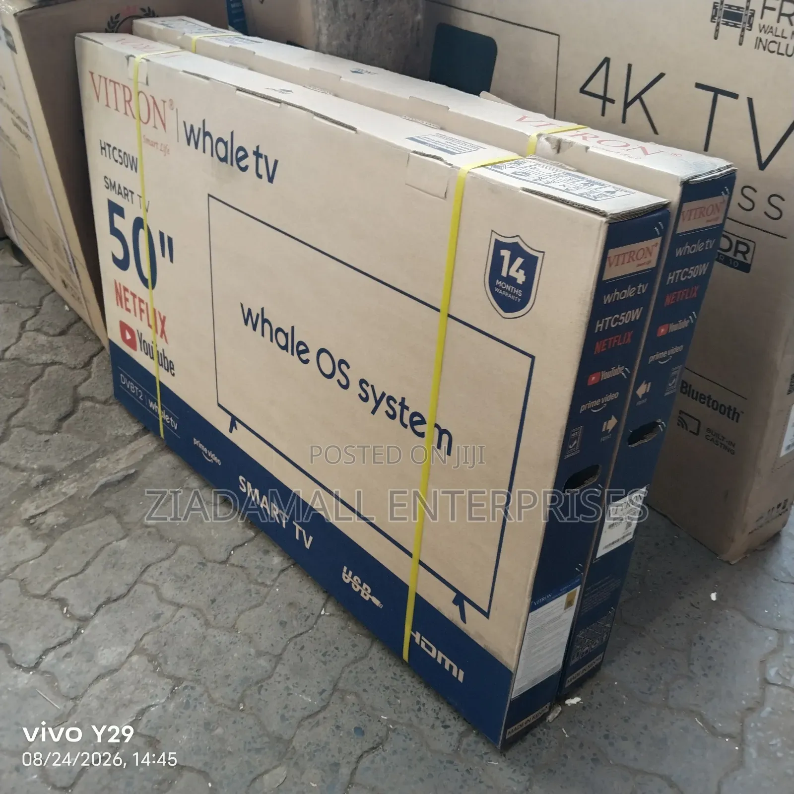 4K - 50” Whale Smart TV – Immersive Viewing Experience