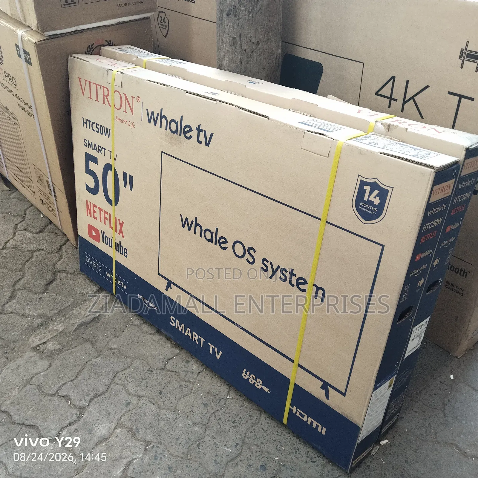 4K - 50” Whale Smart TV – Immersive Viewing Experience
