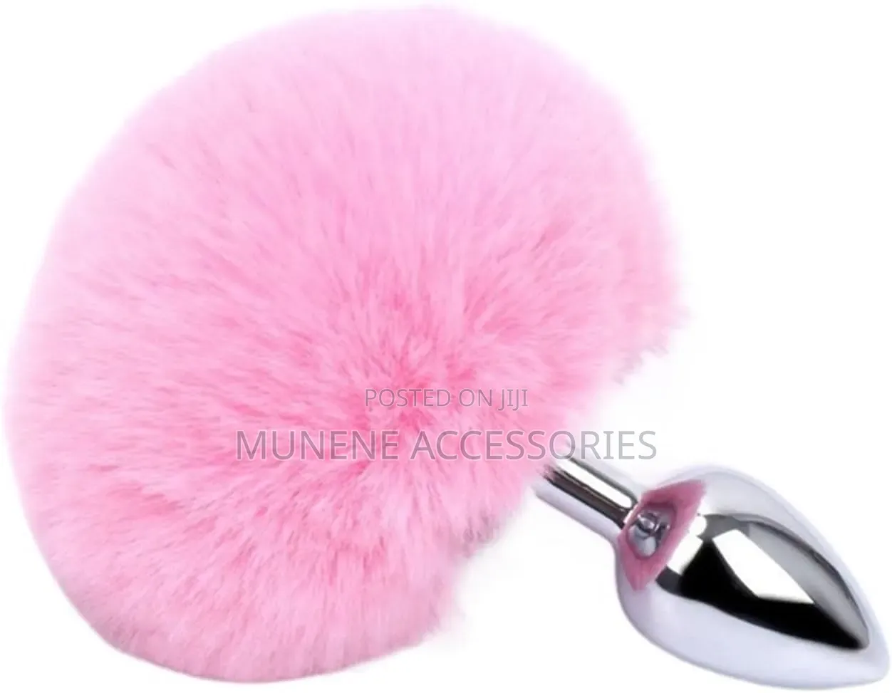 Fetish Rabbit Tail Plush Metal Butt Plug Anal Fetish Sex Toys Adult