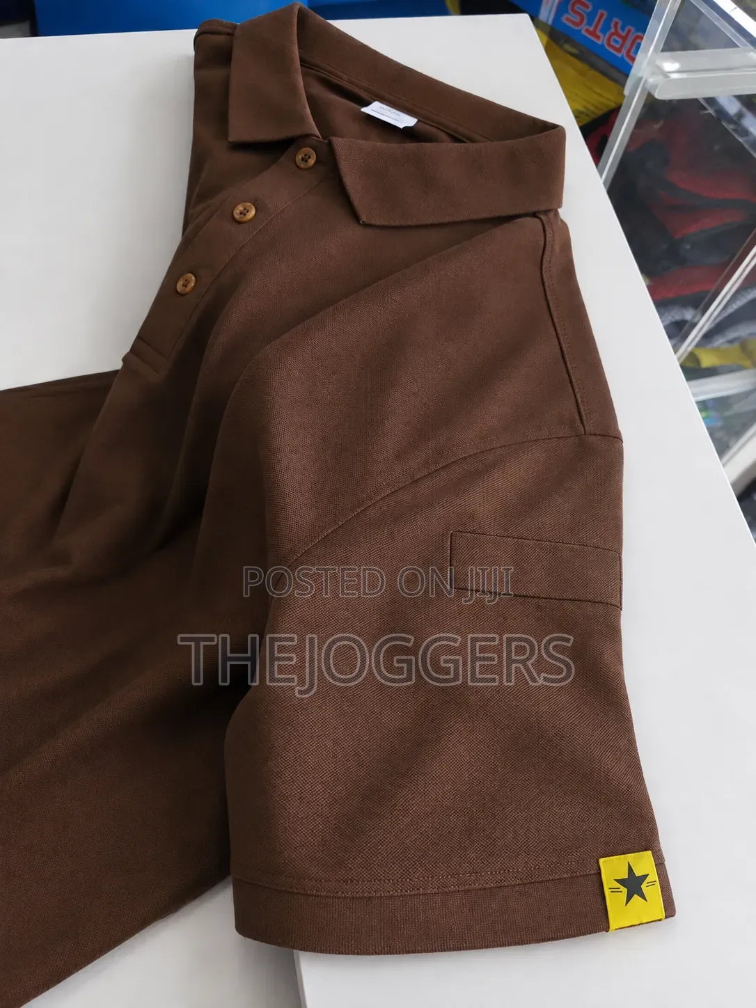 Mens Sports Polo Shirt Golf Collared for Men