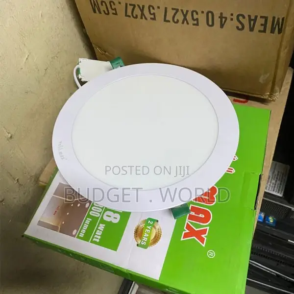 18W Slim Recessed Ceiling Light – LED Panel for False Ceiling