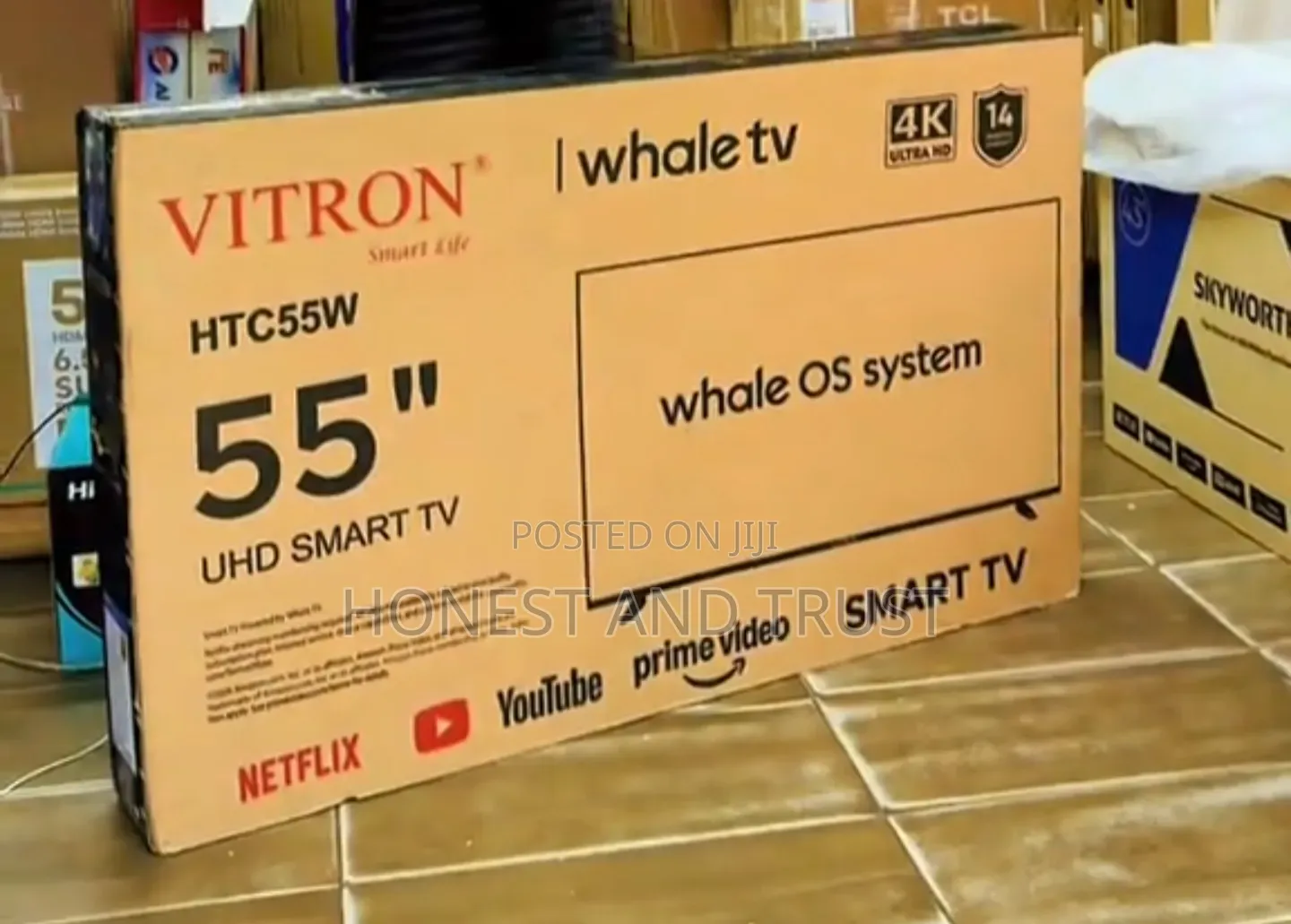 Vitron 55 Inch Whale Os Smart TV