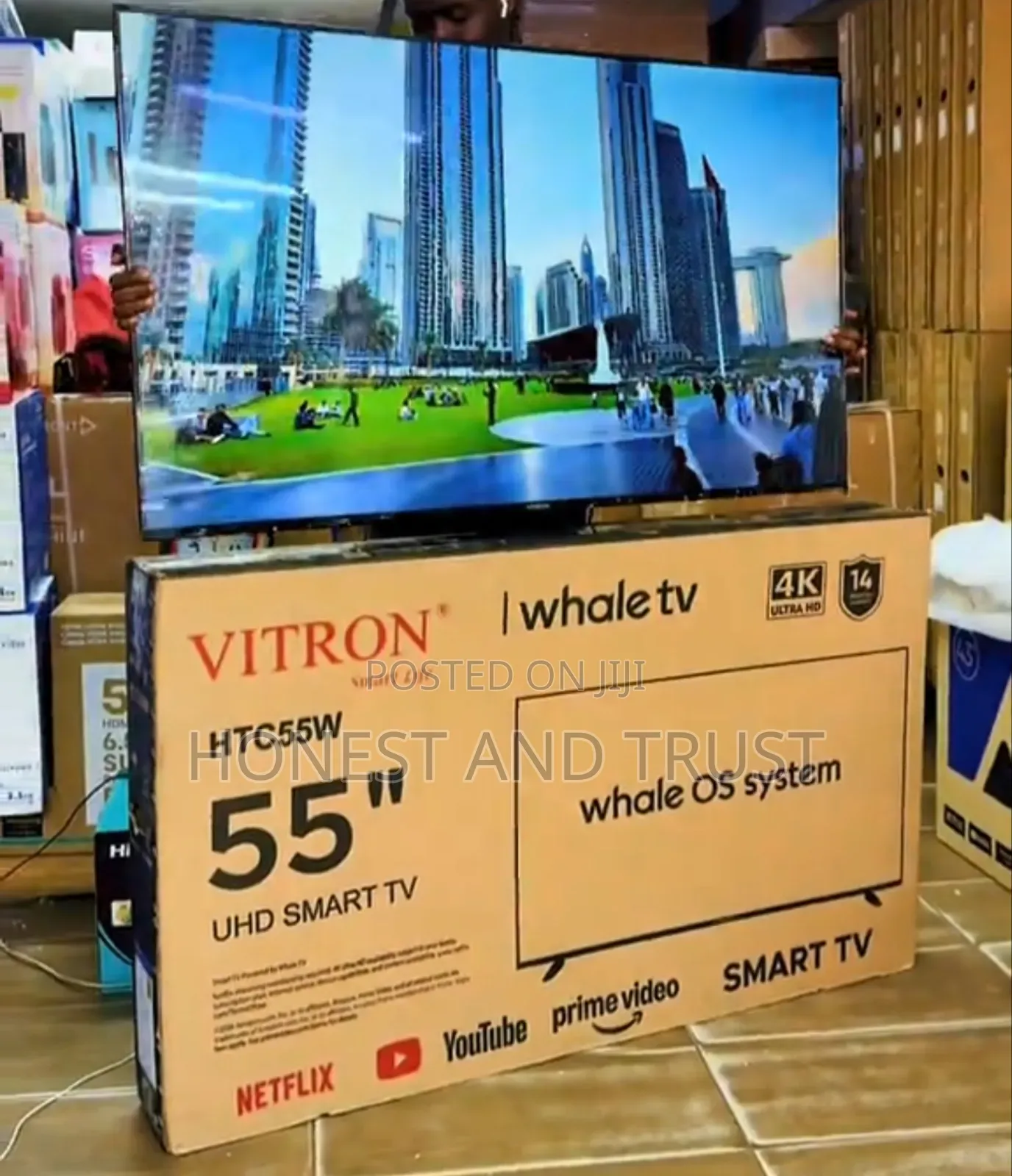 Vitron 55 Inch Whale Os Smart TV