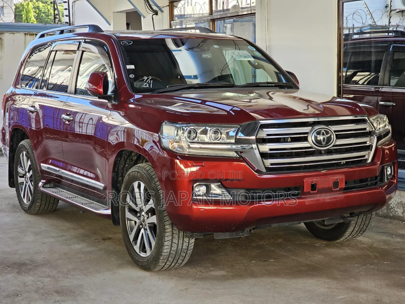 Toyota Land Cruiser 2019 Burgundy