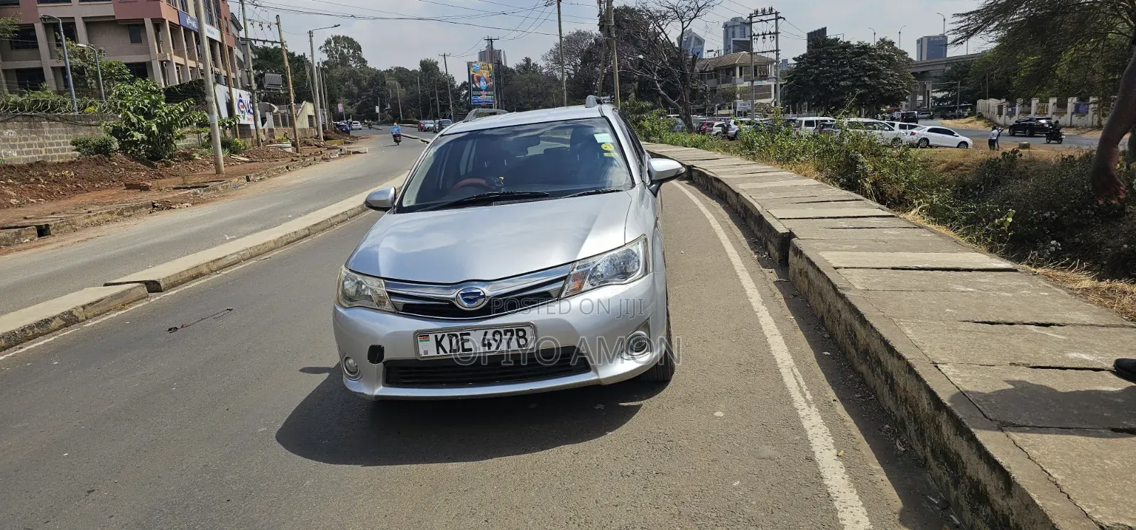 Toyota Corolla Fielder 2014 Silver