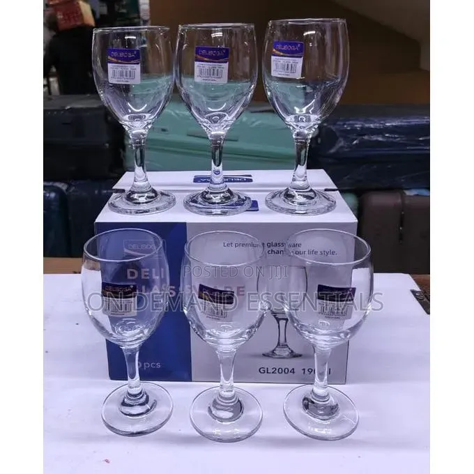 190ml Wine Glass Available 6pcs
