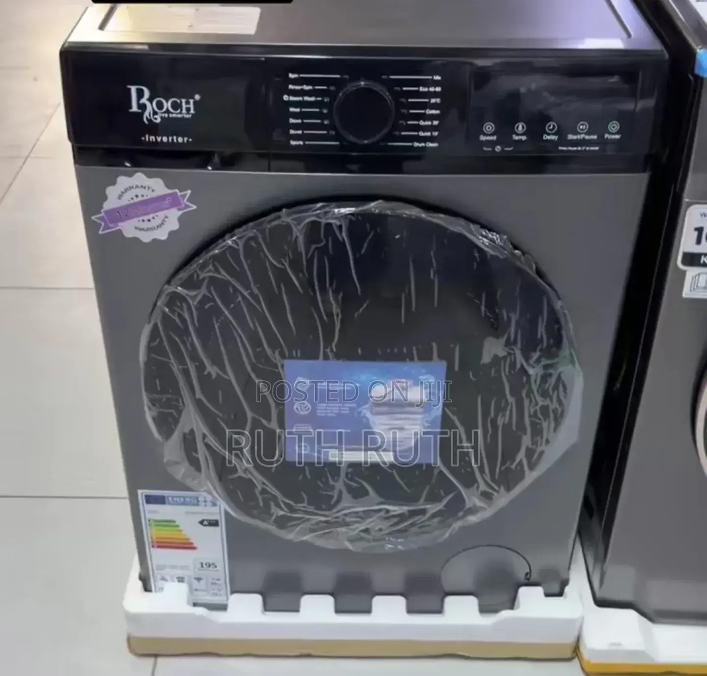 Roch 8kg Wash & Spin Washing Machine