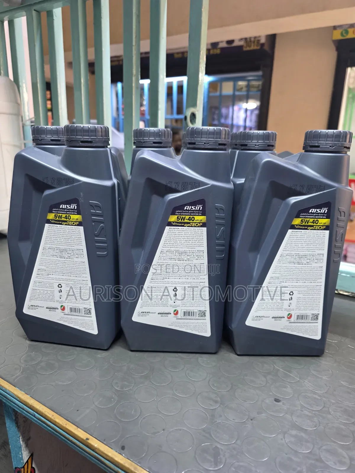 Aisin Fully Synthetic Engine Oil 5w 40 1ltr