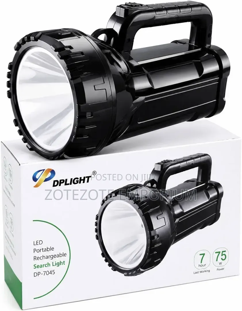 Dp Light-7045 Portable Rechargeable Torch