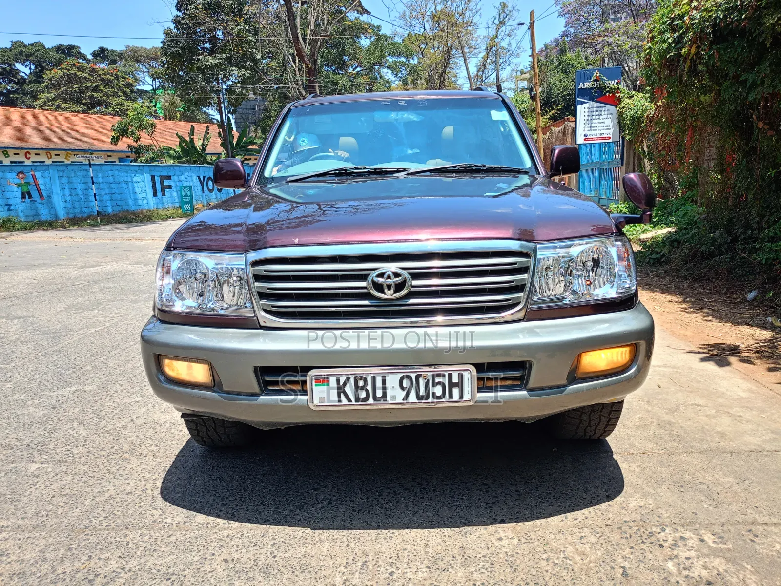 Toyota Land Cruiser 2006 Maroon