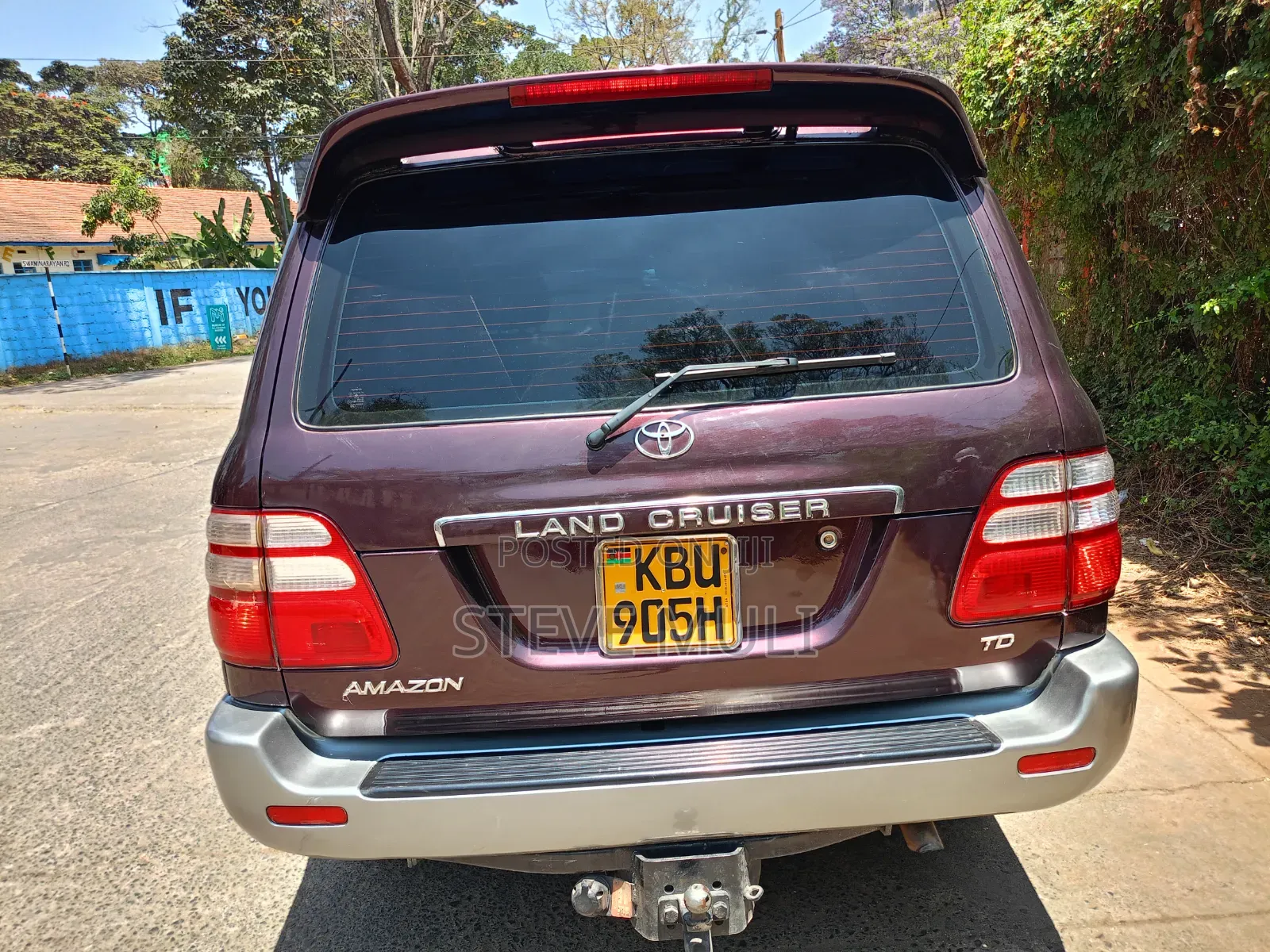 Toyota Land Cruiser 2006 Maroon