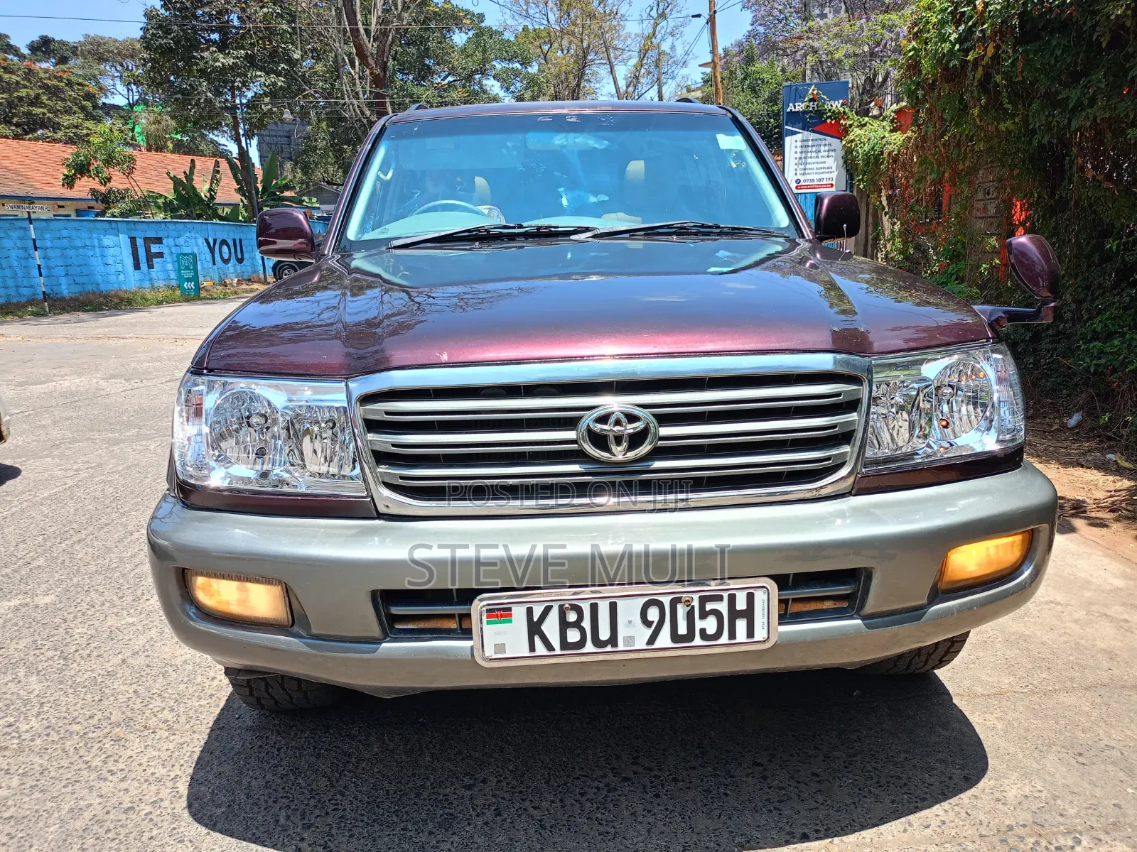 Toyota Land Cruiser 2006 Maroon