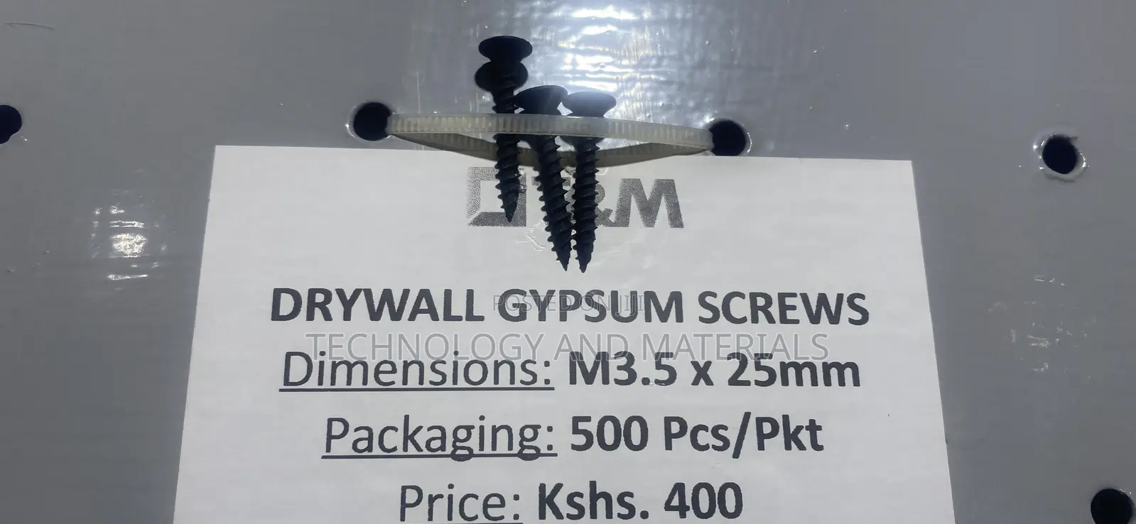 Drywall Gypsum Screws M3.5*25mm