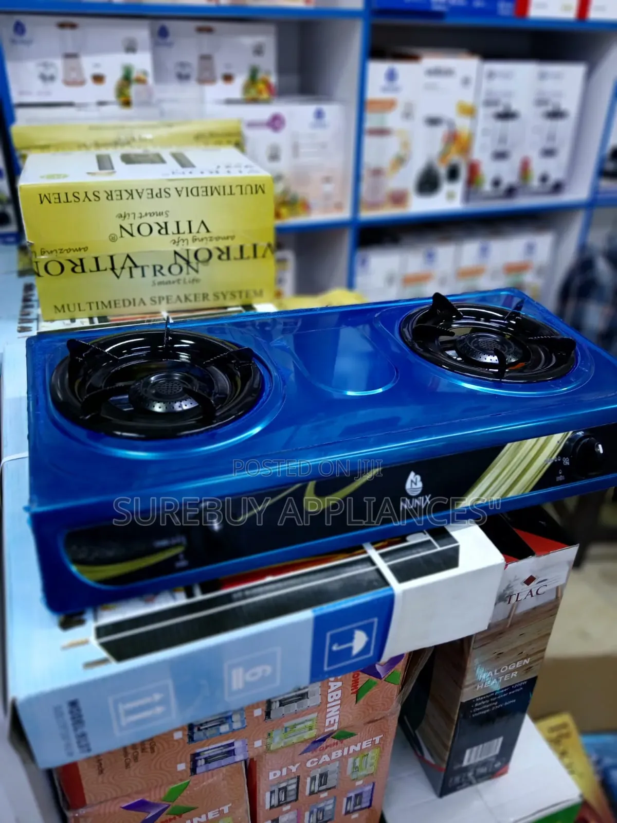 Nunix Table Top Cooker Stainless