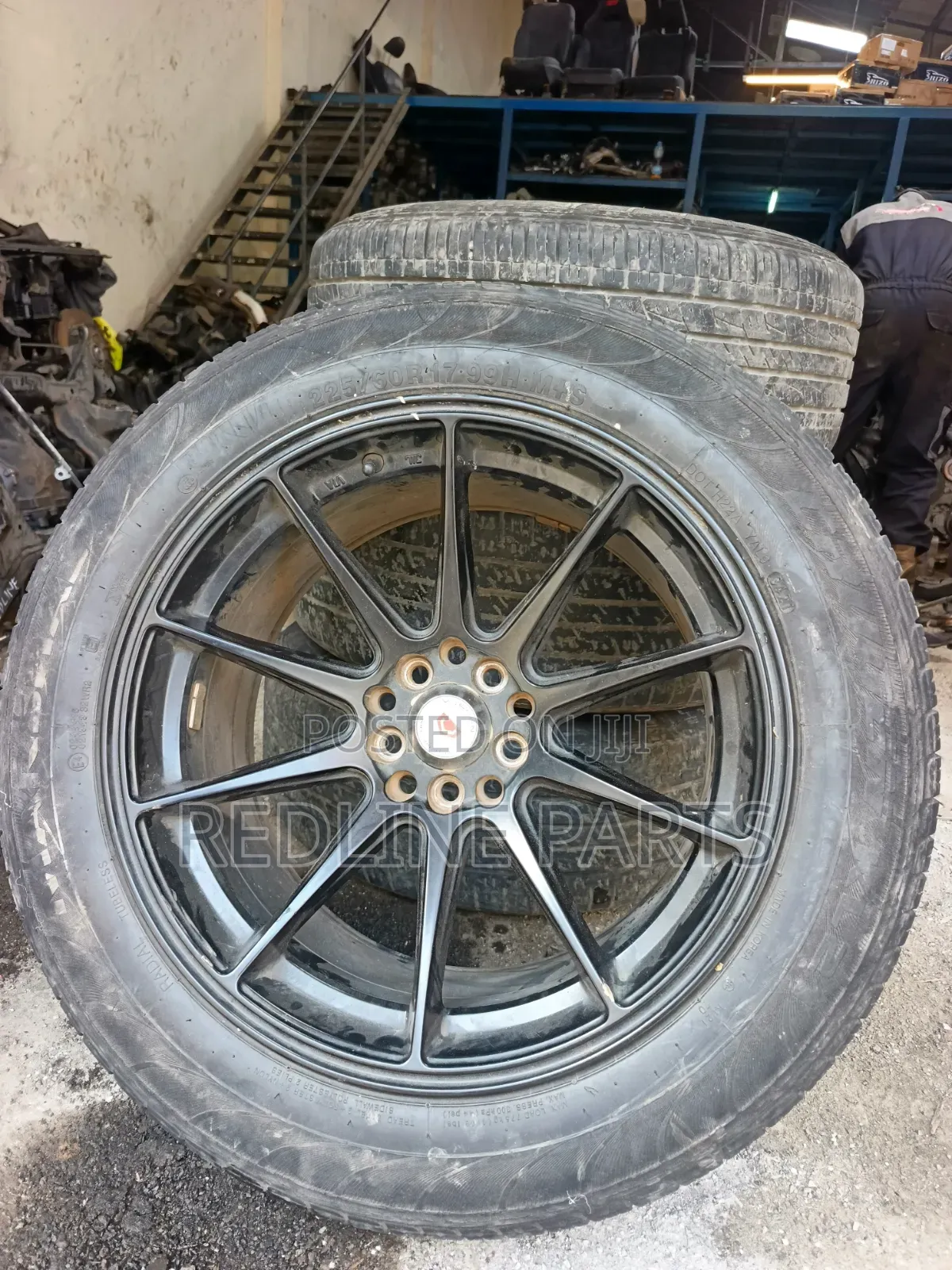 17" Alloys With Tyres.PCD 5*100/114 9J