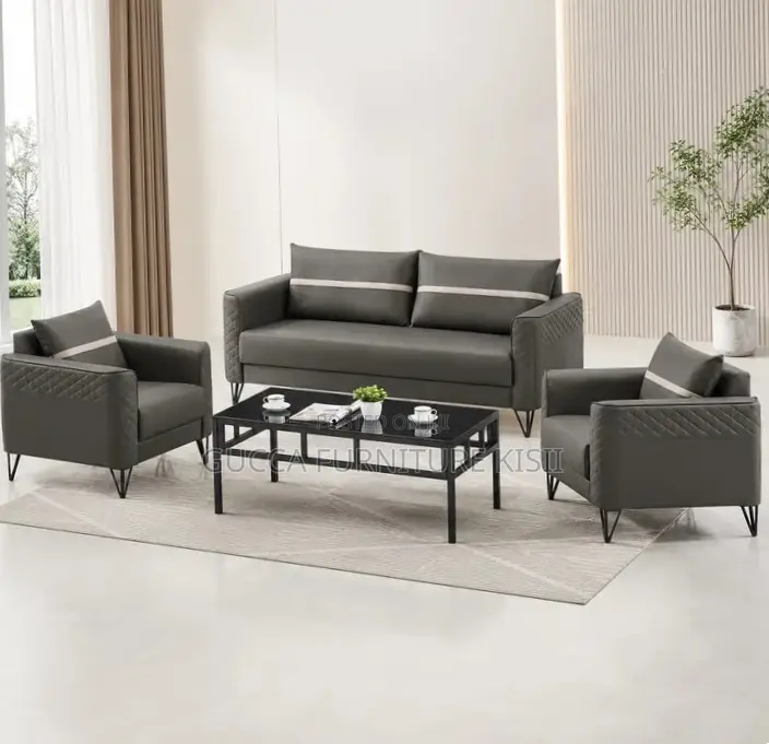 Office Sofa; 5-Persons Reception Sofa