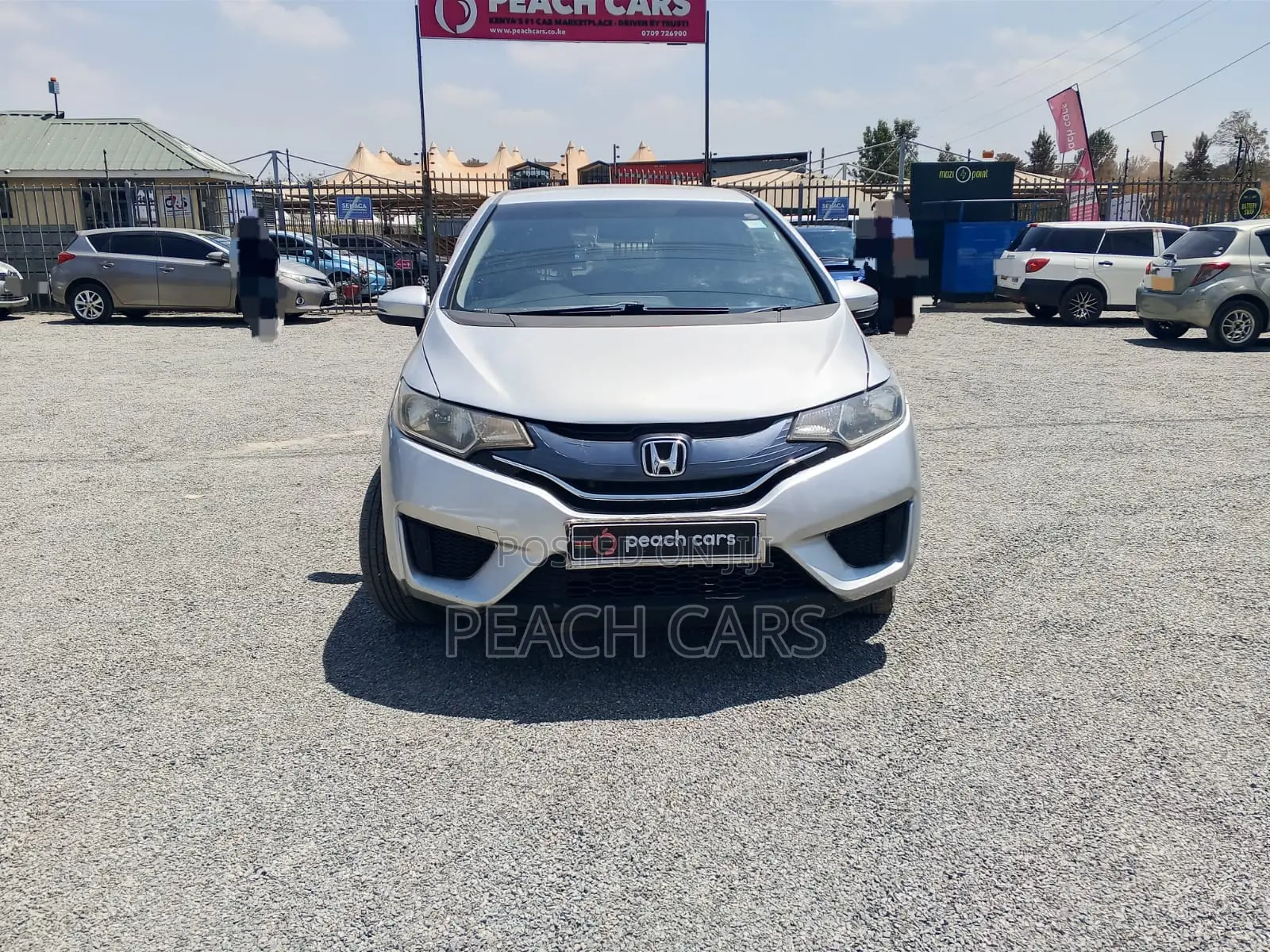 Honda Fit 2014 Silver