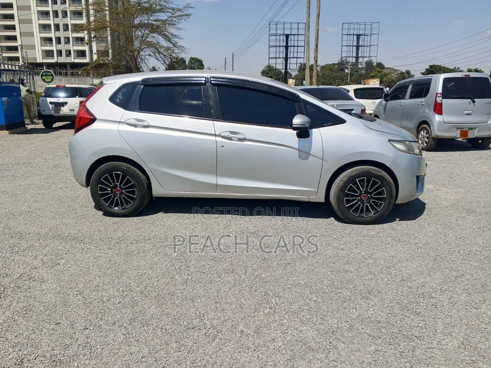 Honda Fit 2014 Silver