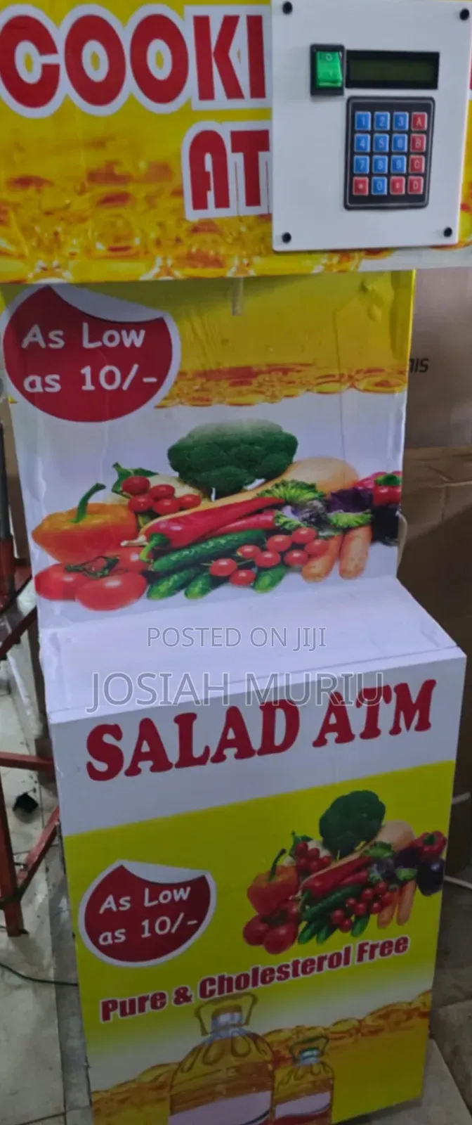 Automated Salad Vending Machine