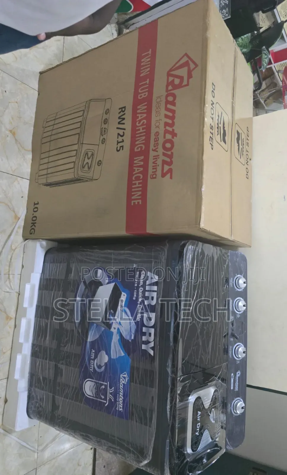 15kg Ramtons  Top Load  Twin Tub  Washing Machine