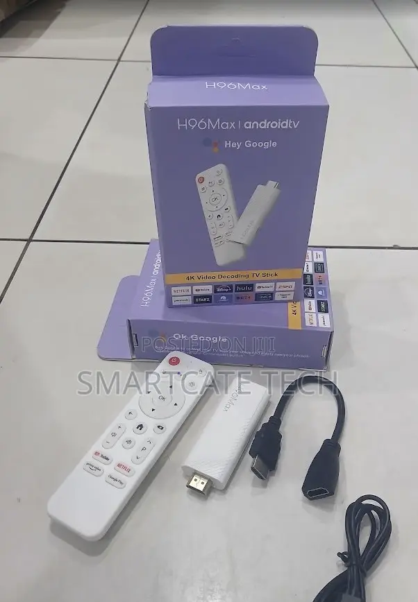 H96 Max Android 14 TV Stick 2gb Ram 16gb Rom – 4k Smart TV