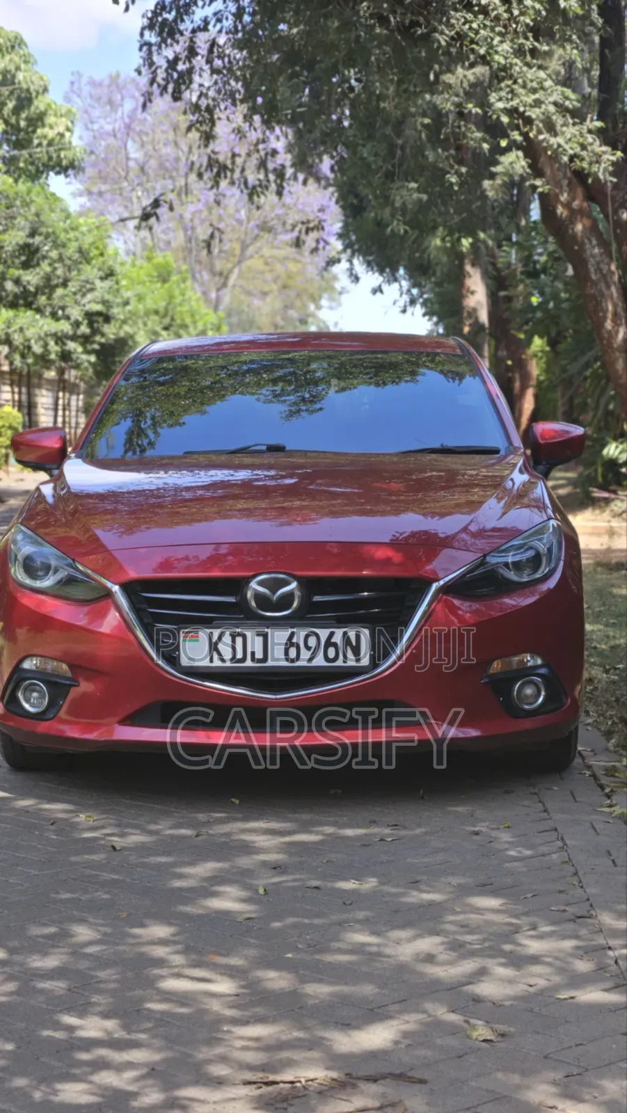 Mazda Axela 2015 Maroon