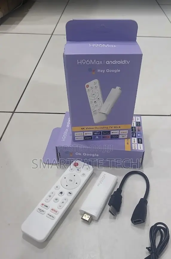 H96 Max Android TV Stick – 2gb Ram, 16gb Storage, 4k